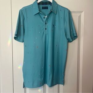 Willam Murray men’s Not Playing Around golf polo. Size small.